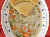 Turkey Pot Pie with Crescent Roll Crust