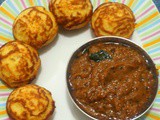 Corn Meal Paniyaram | Chola rava Paniyaram