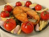 Baked fish (super low calorie) i have