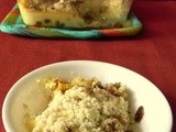 Banana crumble Here is a truly amazing