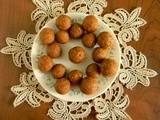 Nariyal aur Gud ke Laddoo / Coconut Jaggery Truffles