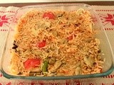 Tomato mushroom Pulao