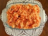 Tomato rice , Chicken soup and Chicken sandwiches