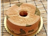 Matcha Marble Chiffon Cake