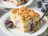 Blueberry and Lime Coffee Cake