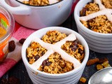 Hot Cross Bun Baked Oatmeal