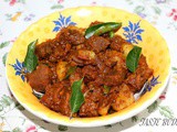 Beef Chinese Potato Stir Fry / Beef Koorkka Ularthiyathu