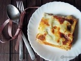 Lasagna – a quick meal & New Year resolutions