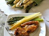 Poulet à la Flamande aux Asperges - Pollo alla Fiamminga con Asparagi