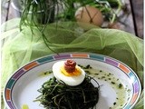 Uova in Nido di Agretti