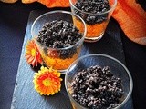 Vermicelli di Carote con Trito di Olive Nere