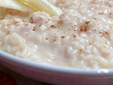 Basta un poco di....Risotto al Castelmagno Dop, pere e noce moscata