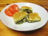 # 4 Greek spinach pie - Spanakopita