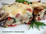 Breakfast in my Garden (Bread Pudding)
