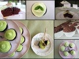 Chocolate Cupcakes with Mint Icing