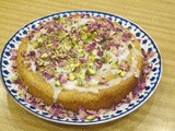 Birthday cake: vegan persian love cake