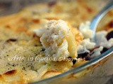 Baccala e cavolfiore al forno gratinato