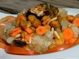 Ceci tostati e insalata light