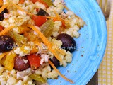 Fregola con verdure all’insalata