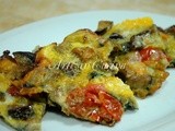 Frittatine di melanzane alla parmigiana