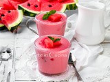 Mousse di anguria allo yogurt