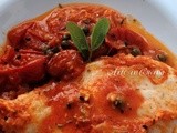 Mozzarella e pomodoro piatto light al forno o in padella