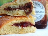 Pan brioche nutella o marmellata per colazione