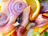 Pesce spada affumicato all’arancia ricetta