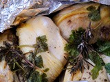 Pollo al cartoccio con limone e spezie