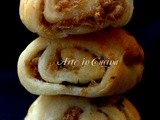 Rotoli di pan brioche salati al tonno