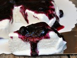 Torta gelato al cioccolato bianco
