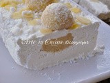 Torta gelato raffaello senza gelatina
