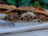 Torta salata ricotta funghi con pasta phillo