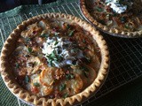 Pie Party ge Potluck & a Potato, Bacon & Gruyere Pie w/ Shallots, Creme Fraiche & Fresh Herbs