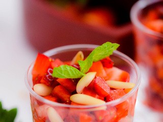 Special Valentine's Day : Strawberries & Pines Tartare