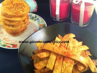 Chora Fari and Farsi Puri (Crispy Indian Snacks)