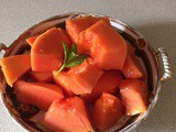 How to Cut and prepare a Papaya