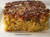 Vegan Ondhwa or Handvoh – Vegan Spicy lentil cake