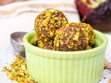 Honey Avocado Truffles with Pistachios {gf, df} and a Giveaway