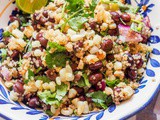 Mexican Quinoa Salad with Corn and Black Beans {gf, Vegan}