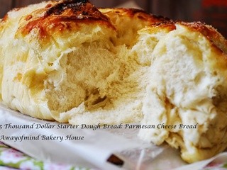 Five Thousand Dollar Starter Dough Bread: Parmesan Cheese and Cinnamon Rolls (五千块老式酵头面包)