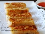 Fried Lo Bak Gou (Pan Fired Radish Cake) 煎罗卜糕