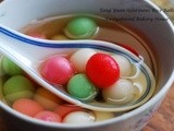 Homemade Tang Yuan (Glutinous Rice Balls) 汤圆