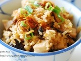 Yam Rice (Taro Rice 芋头饭）