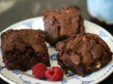 Chocolate Raspberry Brownies