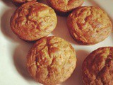 Eggless Carrot and Walnut Muffin