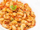 Vegetable Macaroni (Indian Style)