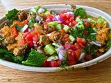 Warm Chicken Tikka Salad