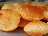 Yellow Pumpkin Poori (Parangikai Puri)