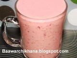 Banana yogurt shake